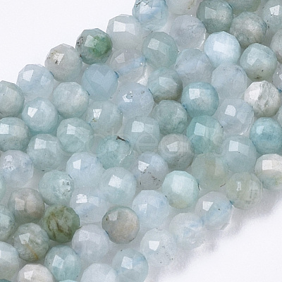 Natural Flower Amazonite Beads Strands G-R462-027-1