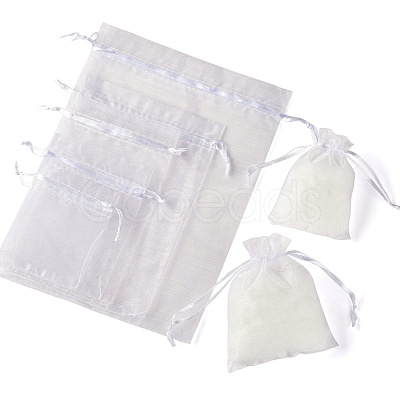 5 Style Organza Gift Bags with Drawstring OP-LS0001-01B-1