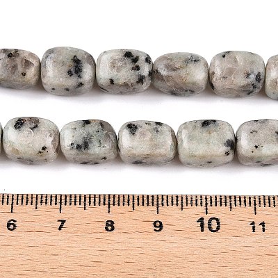 Natural Sesame Jasper/Kiwi Jasper Beads Strands G-T138-80-1