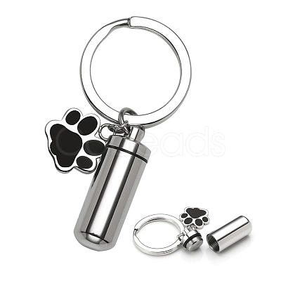 Non-Tarnish Stainless Steel Keychain PW-WG15841-01-1