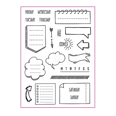 Clear TPR Stamps PW-WG912A7-01-1