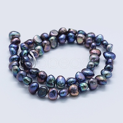 Natural Cultured Freshwater Pearl Beads Strands PEAR-K004-13A-01-1