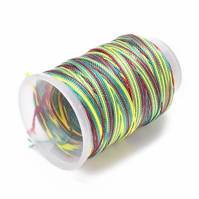 5 Rolls 12-Ply Segment Dyed Polyester Cords WCOR-P001-01B-018-1