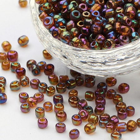 Round Glass Seed Beads SEED-A007-4mm-162C-1