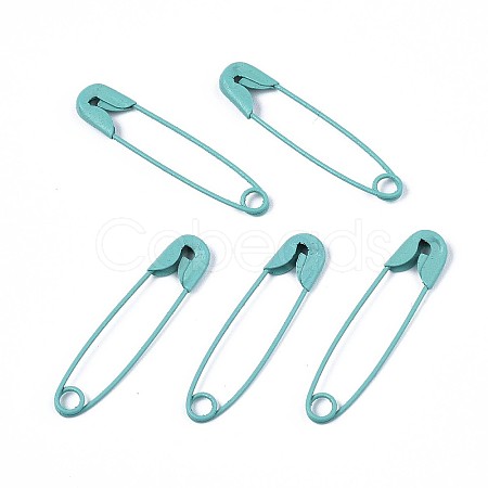 Spray Painted Iron Safety Pins IFIN-T017-02E-NR-1