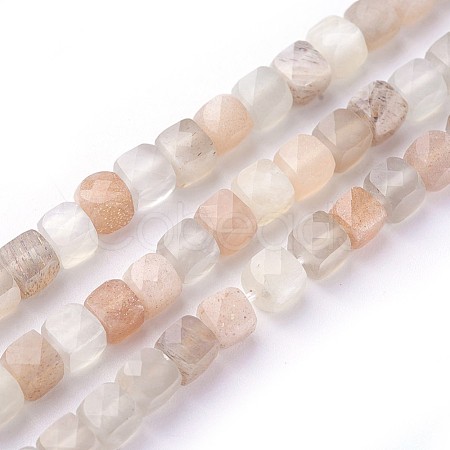 Natural Sunstone Beads Strands G-F619-31-1