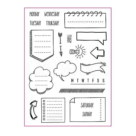 Clear TPR Stamps PW-WG912A7-01-1