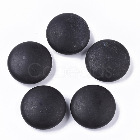 Natural Black Stone Beads G-S364-005-1