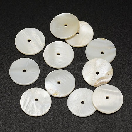 Dyed Natural Shell Beads X-SHEL-P004-06I-1