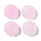 Painted Glass Beads, Flower, Pearl Pink, 15x15.5x6.5mm, Hole: 1.2mm