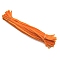 DIY Plush Sticks, with Iron Core, Pipe Cleaners, Kid Craft Material, Orange, 300mm, 100pcs/set