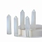 Tower Opalite Wands Home Display Decoration, for Reiki Chakra Meditation Therapy Decors, Hexagonal Prism, 50~60mm