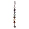 Handmade Natural Gemstone Hanging Ornament, for Car Rear View Mirror Decoration, 350mm