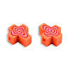 Handmade Polymer Clay Beads CLAY-T020-30-5