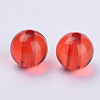 Transparent Acrylic Beads TACR-Q255-10mm-V12-2