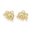 Electroplated Alloy Charms X-PALLOY-G267-02G-2