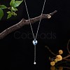 Trendy 925 Sterling Silver Pendant Necklace NJEW-BB30732-4