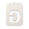 Non-Tarnish 304 Stainless Steel Pendants STAS-K216-49G-P-3