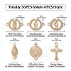 DIY Religion Jewelry Making Findings Kits DIY-TA0008-05-13