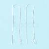 925 Sterling Silver Ear Thread with Peg Bails STER-P047-12S-2