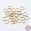 925 Sterling Silver Open Jump Rings STER-F036-02G-0.7x4mm-1