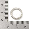 Brass Micro Pave Cubic Zirconia Bead Frame KK-P277-40P-3