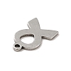 201 Stainless Steel Charms STAS-I197-021P-4