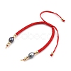 Adjustable Braided Nylon Thread Bracelet Making AJEW-JB00714-03-1