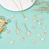 SUNNYCLUE 24Pcs 6 Styles Alloy Pendants FIND-SC0003-82-4