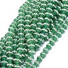 Natural Green Onyx Agate Beads Strands G-F604-08C-6mm-1
