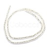 Electroplate Non-magnetic Synthetic Hematite Beads Strands G-L485-06B-S-3