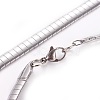 Tarnish Resistant 304 Stainless Steel Choker Necklaces and Bangles Jewelry Sets SJEW-L144-A01-P-4