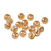 Brass Beads KK-BC0004-25G-6x5-1