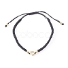 Adjustable Nylon Cord Braided Bead Bracelets BJEW-JB05968-2