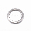 Tarnish Resistant 201 Stainless Steel Linking Rings X-STAS-D445-136B-1