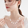 300Pcs 4 Style ABS Plastic Imitation Pearl Beads KY-SZ0001-39-6