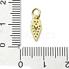 Brass Micro Pave Cubic Zirconia Pendants KK-H475-54G-01-3