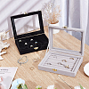 Velvet Jewelry Presentation Boxes VBOX-WH0014-01B-4