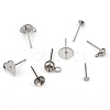 304 Stainless Steel Stud Earring Settings & Findings STAS-MSMC002-05P-2