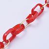 Handmade Paperclip Chains AJEW-JB00606-04-1
