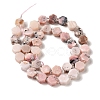 Natural Pink Opal Beads Strands G-P534-A10-02-3