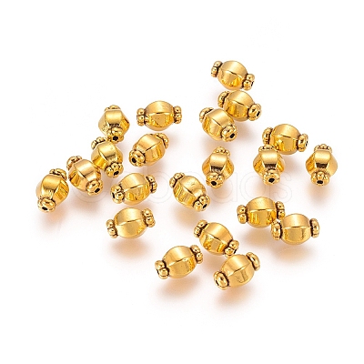 Tibetan Style Spacer Beads GLF0527Y-NF-1