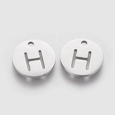 Non-Tarnish 201 Stainless Steel Charms STAS-Q201-T051-H-1