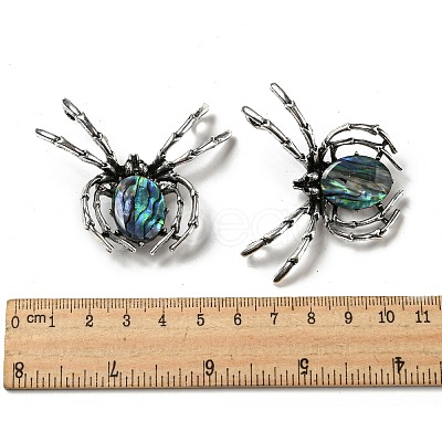 Dual-use Items Alloy Spider Brooch JEWB-C026-06K-AS-1