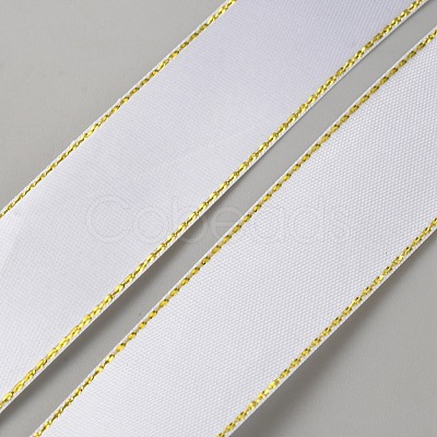 2.5CM Polyester Ribbons OCOR-WH0104-02A-1