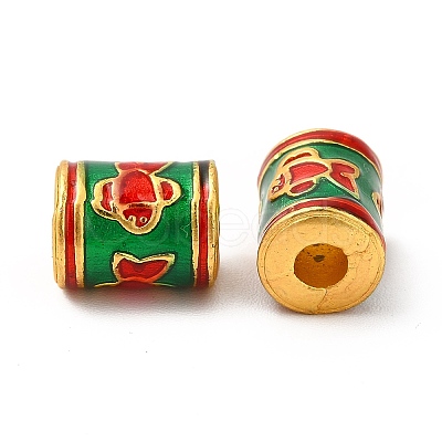 Alloy Enamel Beads ENAM-M048-12MG-A-1