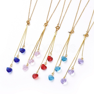 Pendant Necklaces NJEW-JN02654-1