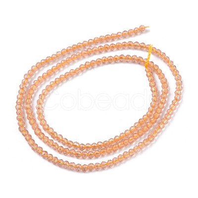 Glass Beads Strands G-K185-16H-1