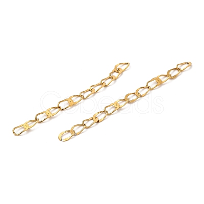 Ion Plating(IP) 304 Stainless Steel End Chains STAS-A085-01A-G-1