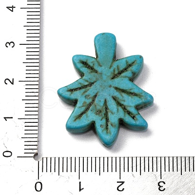 Synthetic Turquoise Pendants G-C147-04F-1